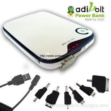Adivolt Rechargeable External Battery for Smart Phone Charger